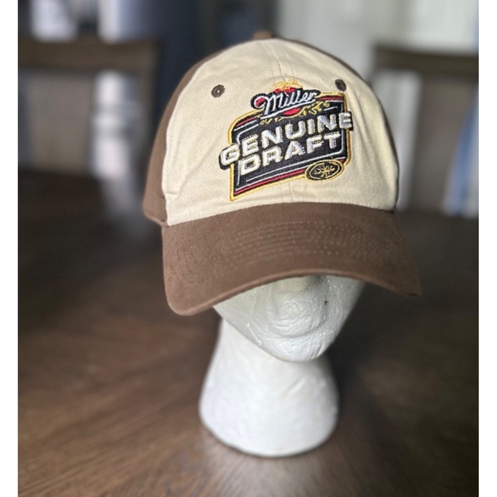 Vintage Miller Genuine Draft Baseball Cap 2005 Licensed Product One Size Fits
